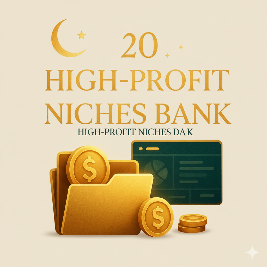 20 Halal High Profit Niches - Done-For-You