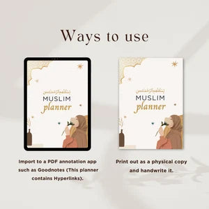 Muslim Journal/Planner