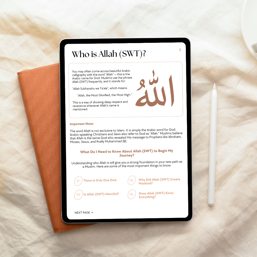 New Muslim Revert Starter Pack